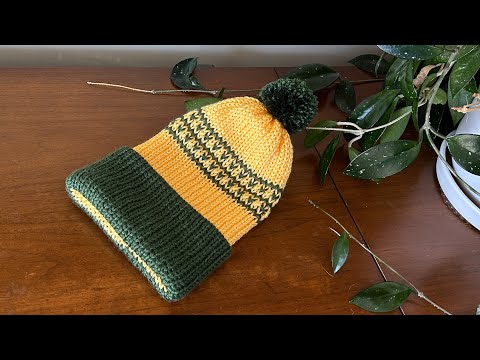 ãTHE MOZZãPoleu Two Way Knit Setup Fair Isle Beanie ~ 𥰠Addi / Sentro - YouTube
