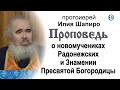 О новомучениках Радонежских и Знамении Пресвятой Богородицы (2020.12.09). Протоиерей Илия Шапиро