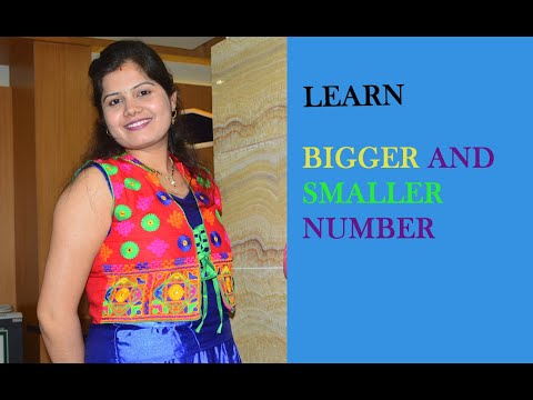 How to learn [Bigger and smaller] numbers.