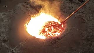 In the production of steel castings, slag removal is an important step in the metal melting process Profile