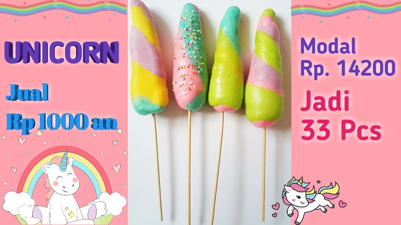 UNICORN PAW IDE JUALAN  1000 an JAJANAN UNIK MURAH UNTUK  