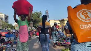 4K Accra CMB, Tudu Ghana Africa Walk (WATCH UHD 4K Travel Vlog