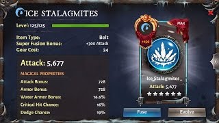 Dh5 Legendary Belt Ice Stalagmites