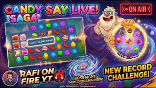 CANDY CRUSH SAGA LIVE! 🍬 Hard Level Challenge & New High Score | RAFI On Fire YT screenshot 1