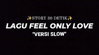 STORY 30 DETIK 🔥 LAGU FEEL ONLY LOVE ✨ VERSI SLOW