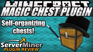 How to organize chests in Minecraft with Magic Chest Plugin