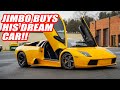 BUYING A LAMBORGHINI MURCIELAGO AT 21!! Jimbo's First Supercar! *He's Crazy For Doing This*