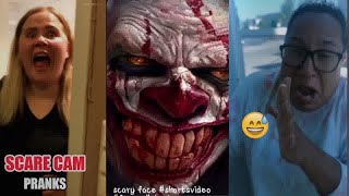 😭😭 SCARECAM Pranks Reaction 2024 #05 | 🤣🤣 Funny Scare Pranks/Jumpscare/Funny Videos