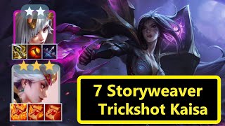 7 Storyweaver Kaisa Carry | TFT Comps | Full Gameplays |聯盟戰棋 | Set 11 | Patch 14.10B