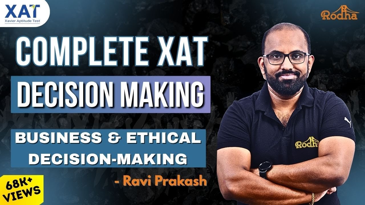 Decision Making - 1 I XAT 2024 I Aim 99 Percentile in XAT 2024 I Last ...