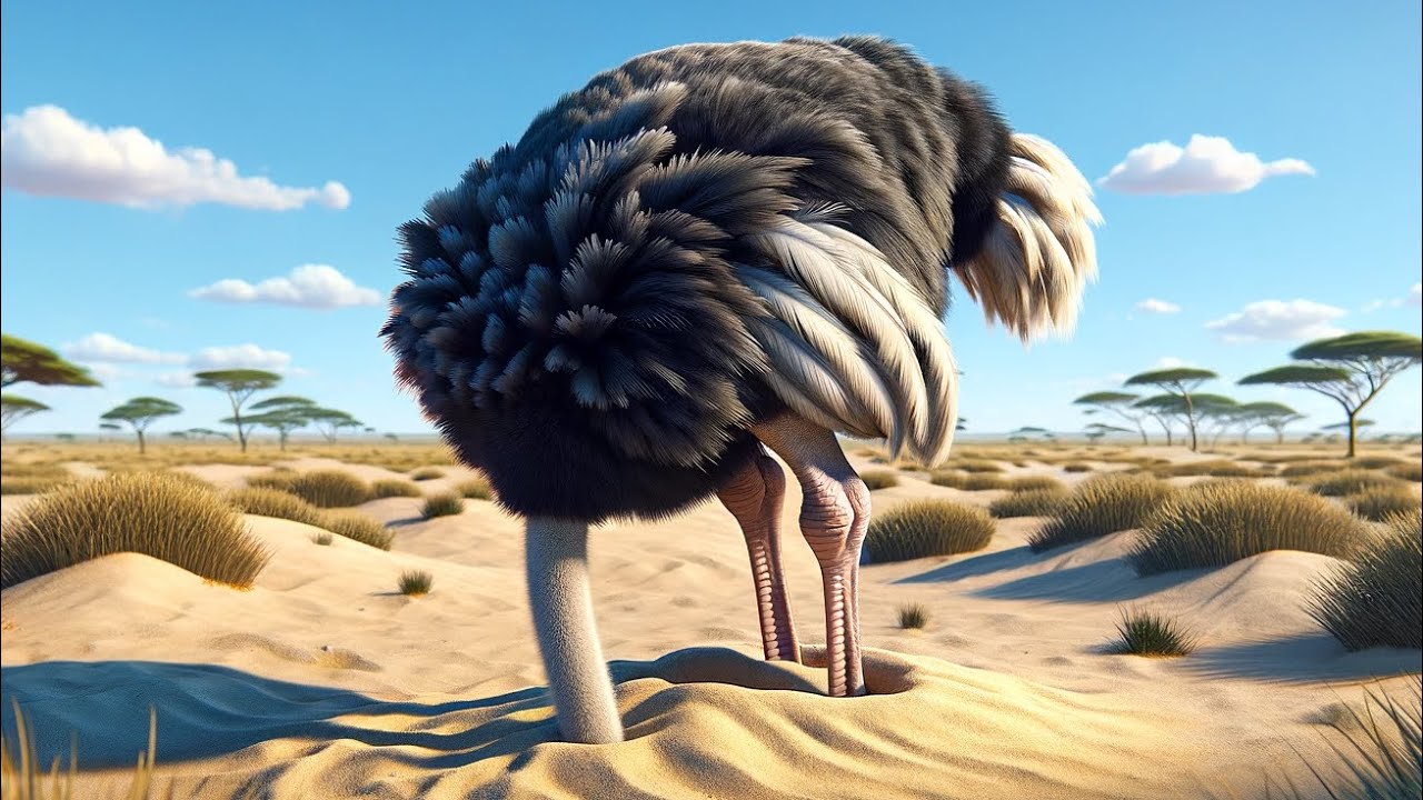 Почему страус - птица-чемпион? | Мультик про страуса | Детям про страуса