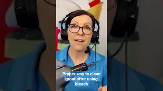 The Proper Way To Clean Grout After Using Bleach