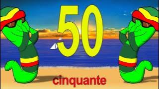 Les chiffres et les nombres de 20 à 50 - alain le lait (French numbers)