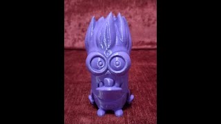 TimeLapse: Evil Minion - Minions - 3D Printing