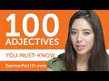 100 Adjectives Every German Beginner Must-Know