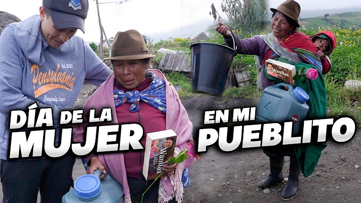 CELEBRANDO EL DÍA DE LA MUJER (En mi Pueblito) | John Valverde