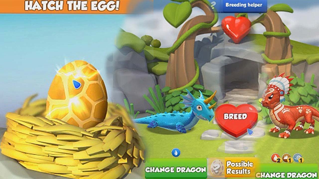 😱I TRIED TO BREED WATER DRAGON AND TRIBAL DRAGON +  I HATCHED DUST DRAGON IN DRAGON MANIA LEGENDS
