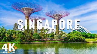 Singapore 4K - Relaxing Music With Beautiful Natural Landscape - Amazing Nature