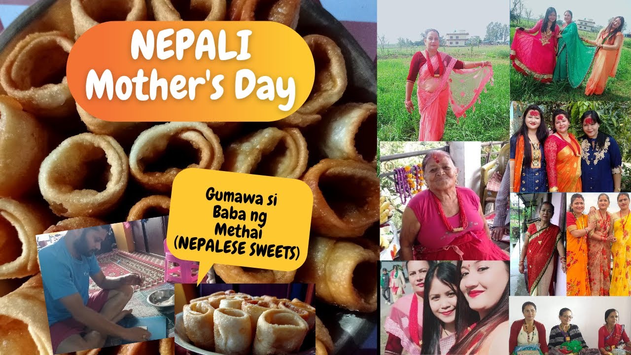 NEPALI MOTHER'S DAY GUMAWA SI BABA NG METHAI (NEPALESE SWEETS