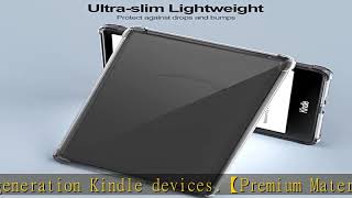 Coo Clear Case For 6.8 All-New Kindle Paperwhite 11Th Generation 2021 And Signature Edition Tpu Ba