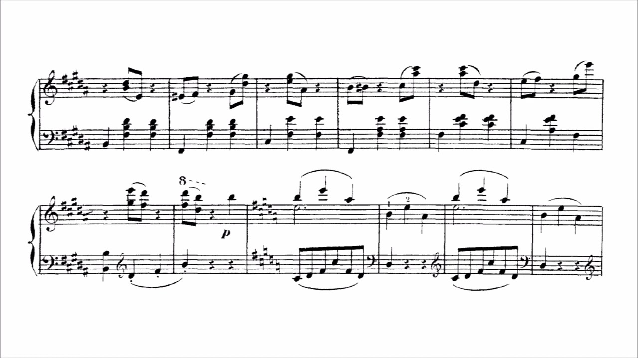 Camille Saint-Saëns – Valse canariote, Op.88 (1890)[Score]