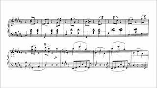 Camille Saint-Saëns – Valse canariote, Op.88 (1890)[Score]