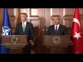 NATO Secretary General with the Minister of Foreign Affairs of Turkey, 09 SEP 2016, 1/2