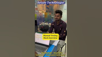 Glimpse of Our Mock Interviews|Join & Get Placements|Besant Technologies Marathahalli #shorts #job