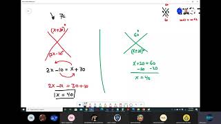 Solve Problems using Angle Relationships Lesson 8 4 Pages 435 440 06 04 2021 20210406 134958 Meeting