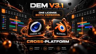 Details Cinema 4D Meets Blender! 🔥 DEM V3.1 — What's New Guide
