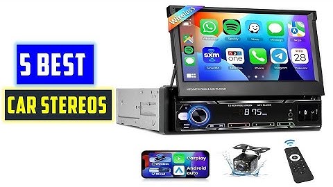 5 Best Single DIN Flip-Out Car Stereos You NEED To See!