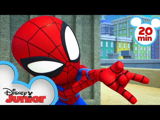 Top 5 Spidey Moments 🕸, Marvel's Spidey and his Amazing Friends, Compilation