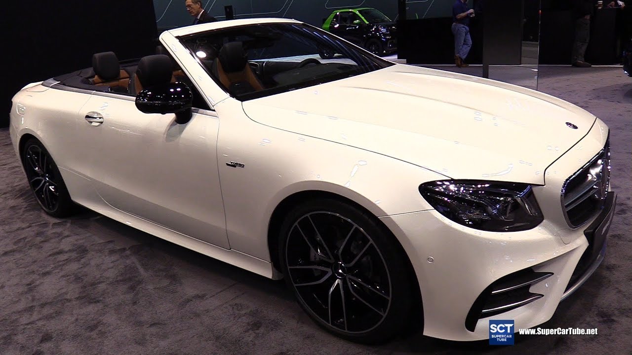 2019 Mercedes Amg E Class E53 Cabriolet Exterior Interior Walkaround 2018 Chicago Auto Show