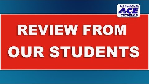 ACE Tutorials Students Review || CS Course