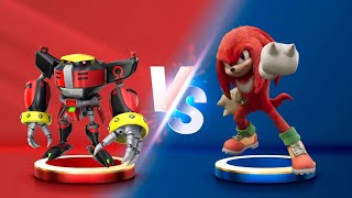 Sonic Dash - Knuckles VS Omega - Movie Sonic vs All Bosses Zazz Eggman