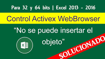 solucion control webbrowser control activex excel 2016