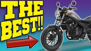 The 2019 Honda Rebel 500 Is The BEST BEGINNER MOTORCYCLE EVER!