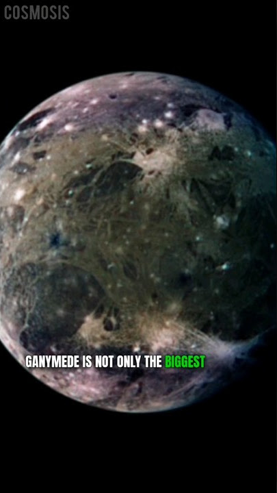 Ganyemed - This moon of Jupiter is even larger than some planets #moon #jupiter #ganyemede #space
