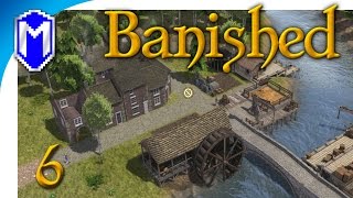 Banished - Building New Homes, We Need More Houses - Let's Play Modded Banished Gameplay Part 6