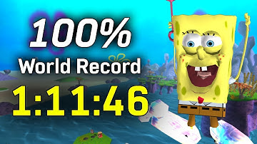 The First 1:11 - SpongeBob SquarePants: Battle for Bikini Bottom 100% Speedrun World Record