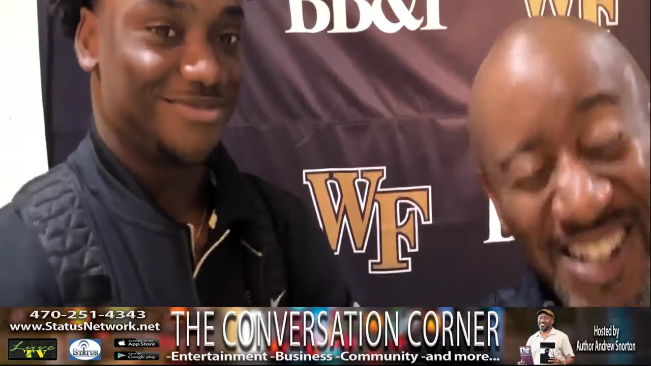 The Conversation Corner "TJ Everhart and Fiyah Tyressa Ty" 10-23-19