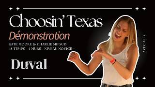 Choosin' Texas (DEMO) - Line Dance (Centre Duval)