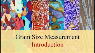 Grain Size Measurement (ASTM E112 - Mean Linear Intercept Method)(مقدمات محاسبه میانگین اندازه دانه)
