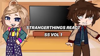 Famous STANGER THINGS  REACT ||| S5 |||  Volume 1 ||| SPOILERS ||| Speed up! Profile