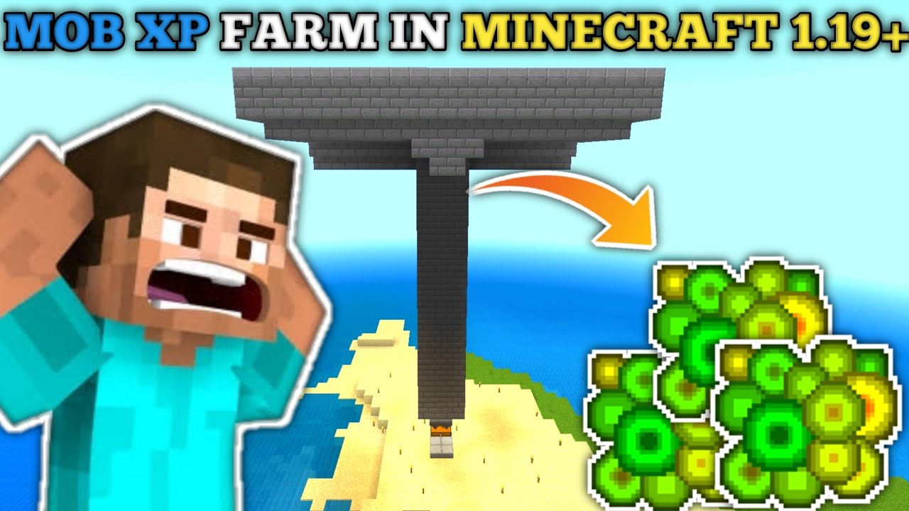 how to make mob XP farm in Minecraft pe | | Minecraft hindi | | - YouTube