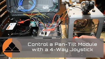 Control a Pan-Tilt Module with a 4-way Joystick | Project 6