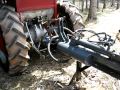 Home made wood splitter video #3