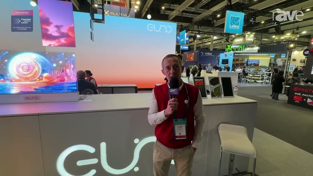 ISE 2026: Euno Display Presents Booth Overview
