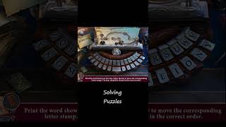 Dark City 1,  London,  puzzle typewriter screenshot 4