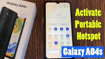 How to Activate Portable Hotspot in SAMSUNG Galaxy A04s – Create Network Access Point